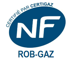 ROBINET TOURNANT SPHERIQUE GAZ F/F 1" PASSAGE TOTAL / 5 BAR NF078 ROB562