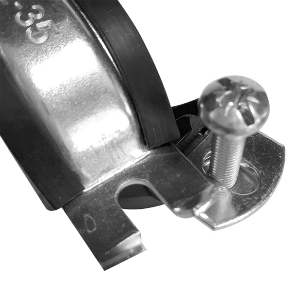 COLLIER ISOPHONIQUE SERIE LOURDE 32/35 M8/M10 Ø CU35  AC33,7  26/34  1'' §