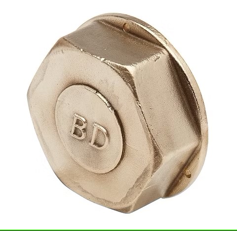 BOUCHON 6 PANS FEMELLE 10/32 SANS JOINT NF540 BOU112 8245203