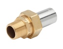 RACCORD 3 PIECES CAL25 M1" AC33.7 CONIQUE 6.25% RAC312 NF540 RAC312 §