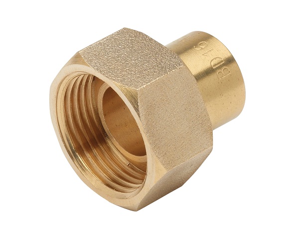 RACCORD 2 PIECES  JPG ECROU G 1/2" - CU12 + JOINT NF540
