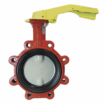 VANNE PAPILLON OREILLES TARAUDEES DN100 PN 10-16-ASA150 MOP 10B NF078 VAN100T