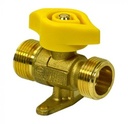 ROBINET 1/4 TOUR INSTAL INTERIEURE 20B M 3/4" / M 3/4" NF115 ROB404