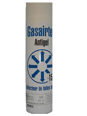 DETECTEUR DE FUITE AEROSOL 400ML ANTIGEL -15°C NF EN 14291 §