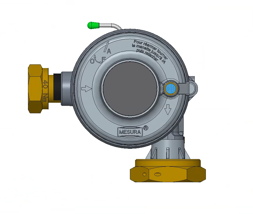 DETENDEUR B10 27MBAR EQ SECU 8450140 NF404 REG112