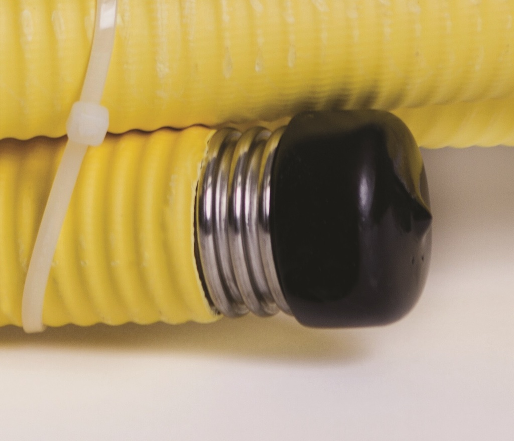 BOUCHON CAPS PLASTIQUE POUR PLT DN25 / LOT DE 10 UNITES