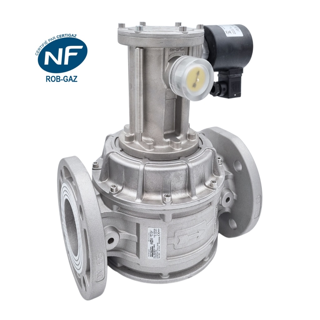 ELECTROVANNE GAZ M16/RM-NF DN50 230VCA 500MBAR ENT. 230MM ELV065 NF078