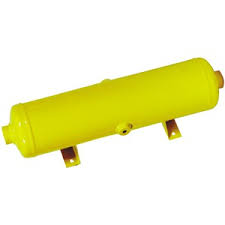 [AVI03450] CAPACITE TAMPON 10L F/F 1" PREFABRIQUE ACIER JAUNE + 2 BOUCHONS / 500 MBAR CAP001 §